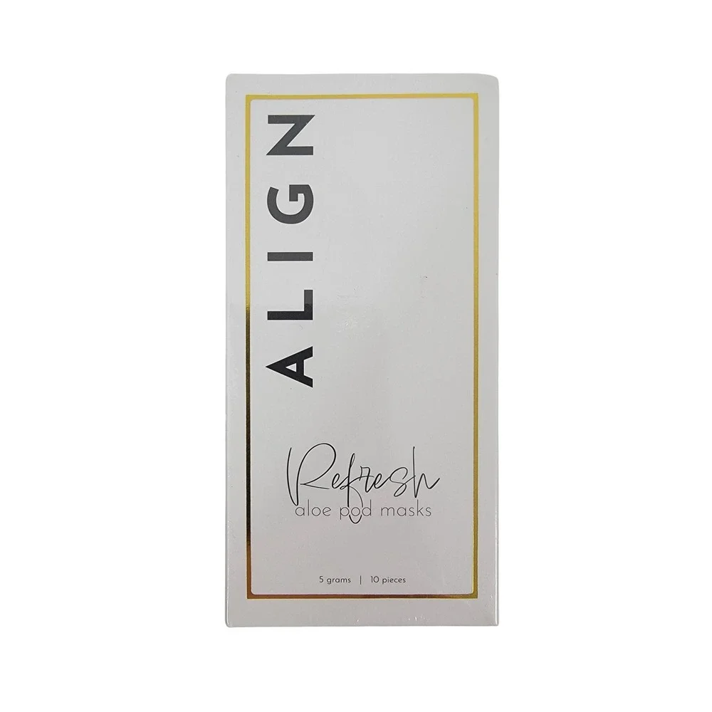 ALIGN Refresh Aloe Pod Masks 10 Pieces Cooling‎ Gel SEALED
